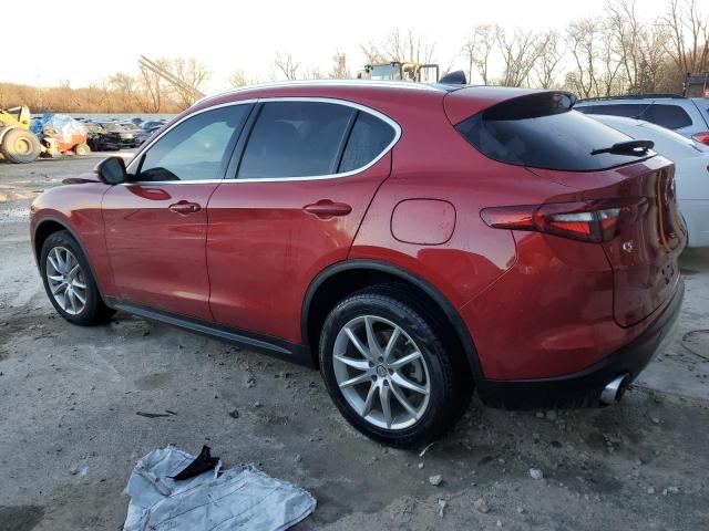 ZASPAKBN3K7C32707 - 2019 ALFA ROMEO STELVIO TI BURGUNDY photo 2