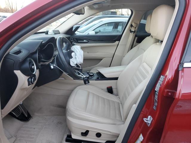 ZASPAKBN3K7C32707 - 2019 ALFA ROMEO STELVIO TI BURGUNDY photo 7