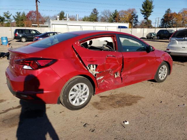 KMHD74LF7LU106734 - 2020 HYUNDAI ELANTRA SE RED photo 3