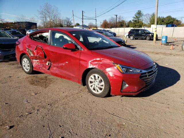 KMHD74LF7LU106734 - 2020 HYUNDAI ELANTRA SE RED photo 4