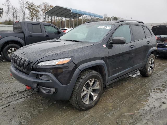1C4PJMBS7FW626653 - 2015 JEEP CHEROKEE TRAILHAWK GRAY photo 1