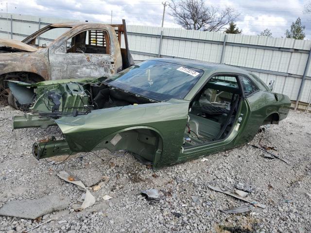 2C3CDZFJXLH134881 - 2020 DODGE CHALLENGER R/T SCAT PACK GREEN photo 1