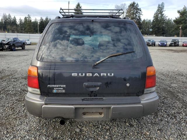 JF1SF6552WG700557 - 1998 SUBARU FORESTER S შავი ფოტო 6