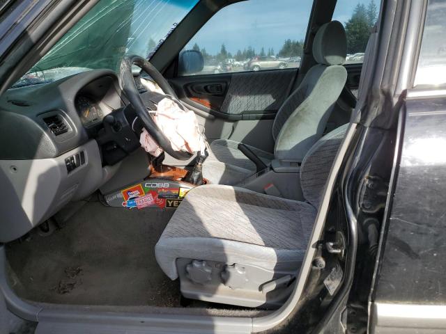 JF1SF6552WG700557 - 1998 SUBARU FORESTER S შავი ფოტო 7