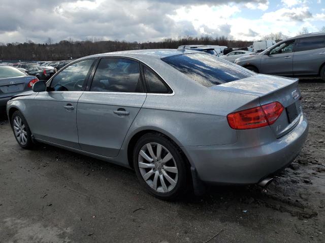 WAULK78K99N033758 - 2009 AUDI A4 3.2 QUATTRO SILVER photo 2