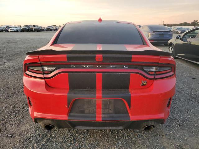 2C3CDXGJXNH179597 - 2022 DODGE CHARGER SCAT PACK RED photo 6