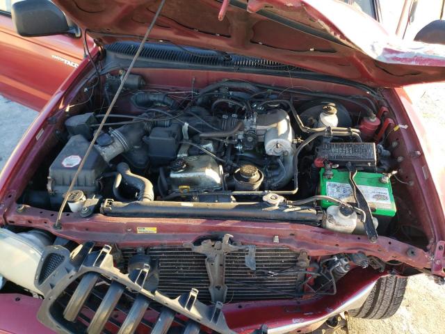 5TEGM92N22Z018342 - 2002 TOYOTA TACOMA DOUBLE CAB PRERUNNER BURGUNDY photo 11