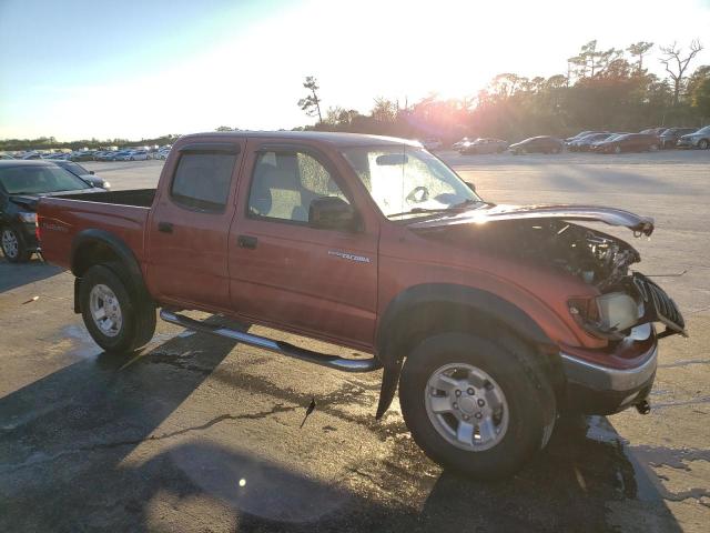 5TEGM92N22Z018342 - 2002 TOYOTA TACOMA DOUBLE CAB PRERUNNER BURGUNDY photo 4