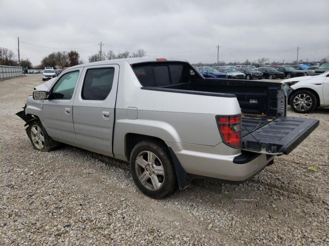 5FPYK1F54EB005742 - 2014 HONDA RIDGELINE RTL SILVER photo 2