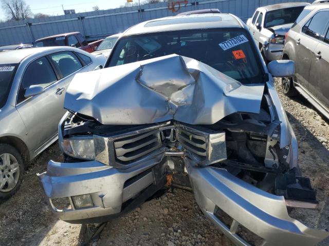 5FPYK1F54EB005742 - 2014 HONDA RIDGELINE RTL SILVER photo 5