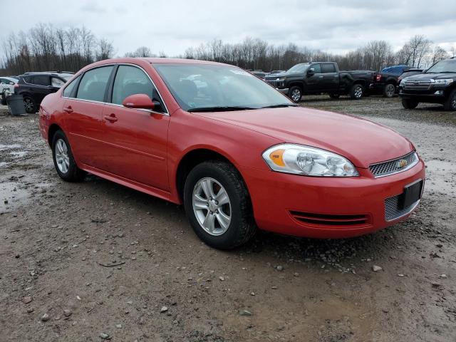 2G1WA5E32C1207708 - 2012 CHEVROLET IMPALA LS RED photo 4