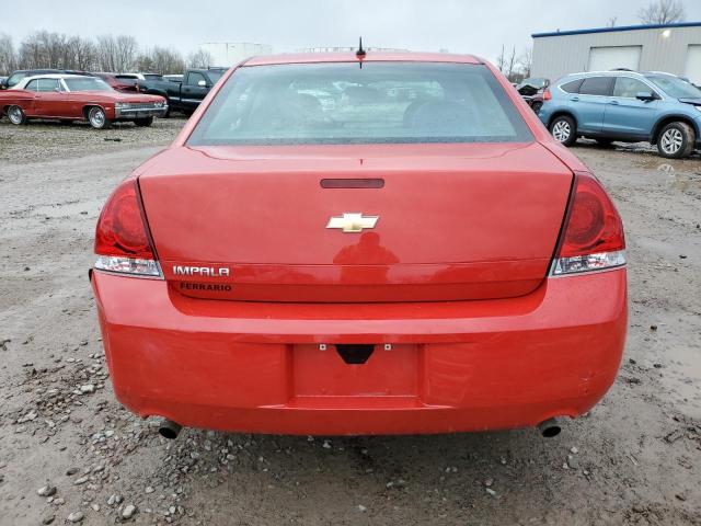 2G1WA5E32C1207708 - 2012 CHEVROLET IMPALA LS RED photo 6