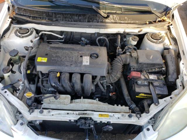 2T1KR32E76C604748 - 2006 TOYOTA COROLLA MA XR WHITE photo 11