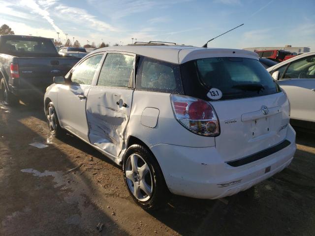 2T1KR32E76C604748 - 2006 TOYOTA COROLLA MA XR WHITE photo 2