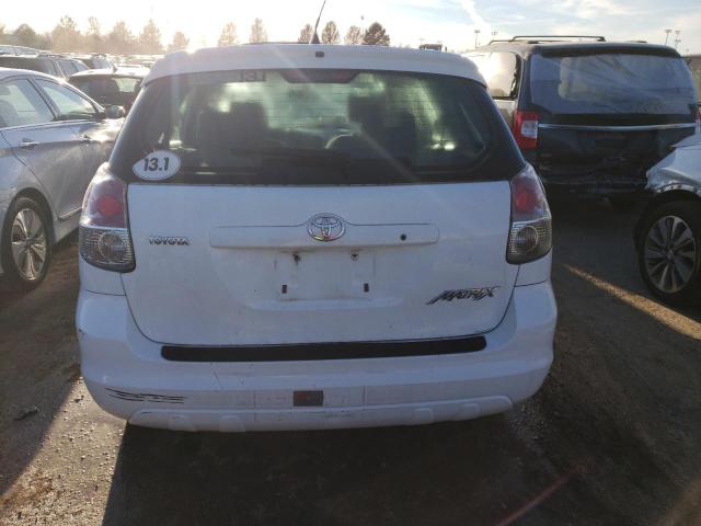 2T1KR32E76C604748 - 2006 TOYOTA COROLLA MA XR WHITE photo 6