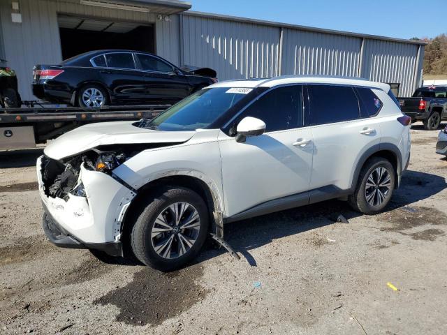 5N1AT3BA0MC711930 - 2021 NISSAN ROGUE SV WHITE photo 1