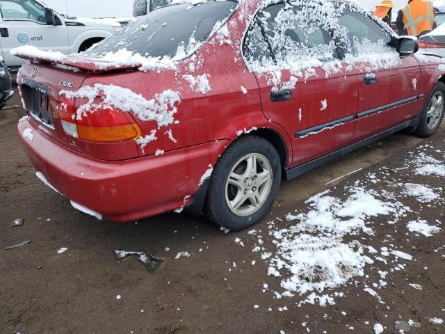 1HGEJ6678WL040555 - 1998 HONDA CIVIC LX RED photo 3