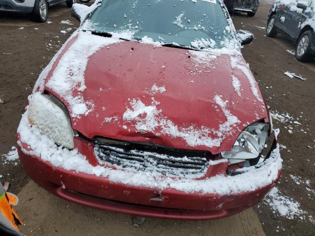 1HGEJ6678WL040555 - 1998 HONDA CIVIC LX RED photo 5