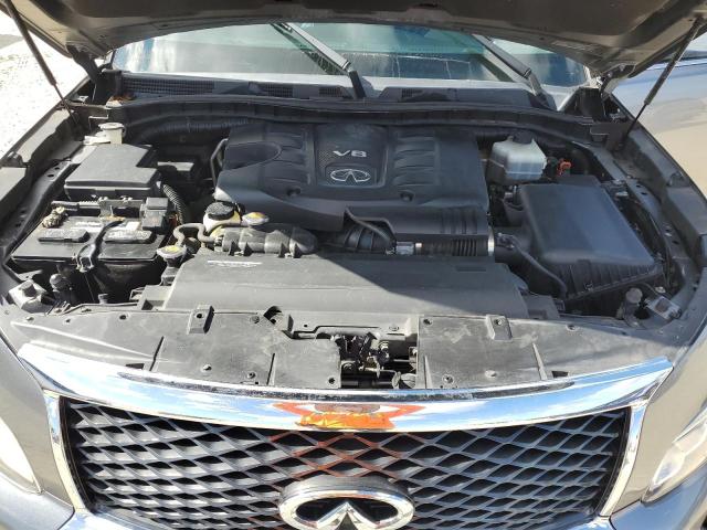 JN8AZ2NF6G9613396 - 2016 INFINITI QX80 GRAY photo 12