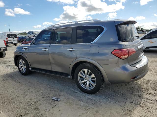 JN8AZ2NF6G9613396 - 2016 INFINITI QX80 GRAY photo 2