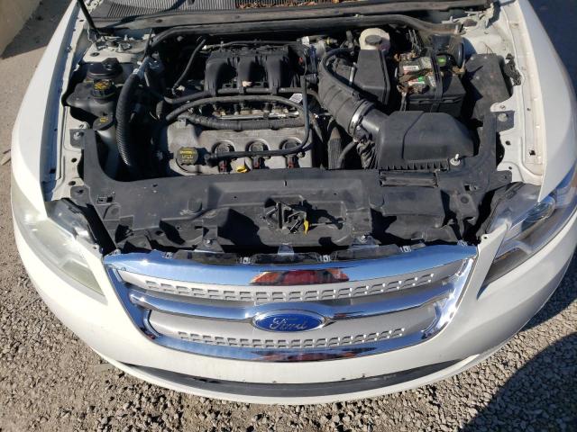 1FAHP2EW1CG110953 - 2012 FORD TAURUS SEL WHITE photo 11