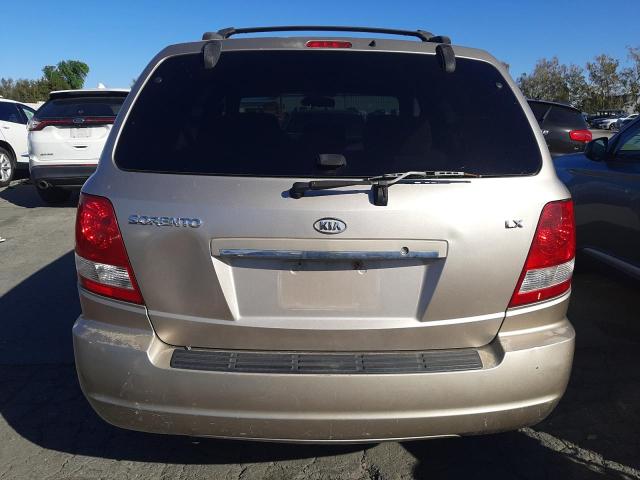 KNDJD733155468661 - 2005 KIA SORENTO EX GOLD photo 6