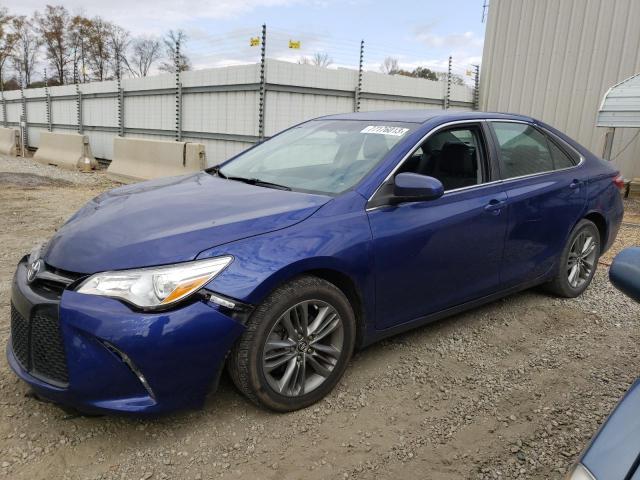 4T1BF1FK3FU902919 - 2015 TOYOTA CAMRY LE BLUE photo 1