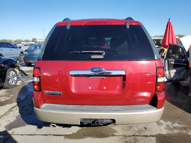 1FMEU6EE3AUA25174 - 2010 FORD EXPLORER EDDIE BAUER RED photo 6