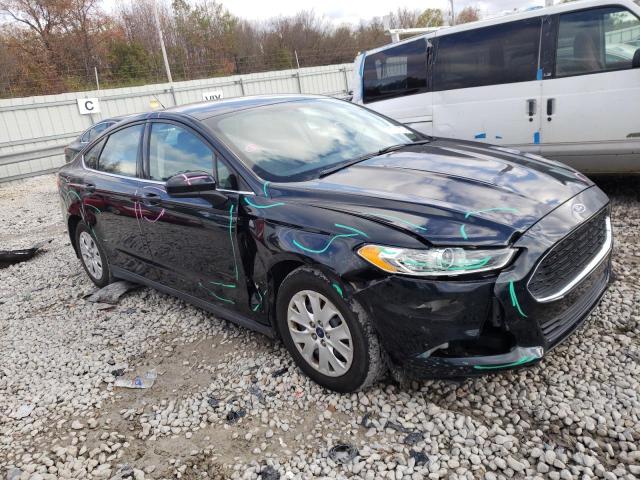 3FA6P0G71ER265807 - 2014 FORD FUSION S BLACK photo 4