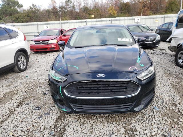 3FA6P0G71ER265807 - 2014 FORD FUSION S BLACK photo 5