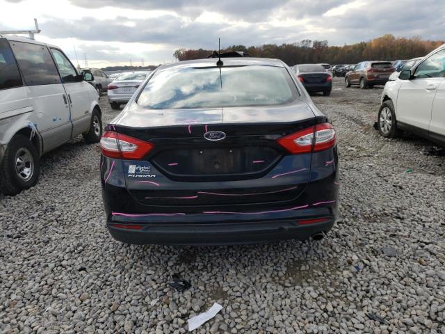 3FA6P0G71ER265807 - 2014 FORD FUSION S BLACK photo 6