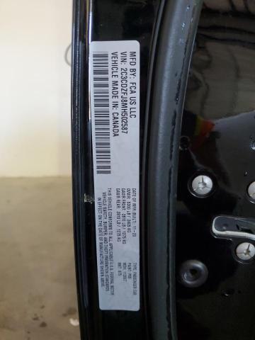 2C3CDZFJ8MH502587 - 2021 DODGE CHALLENGER R/T SCAT PACK BLACK photo 12