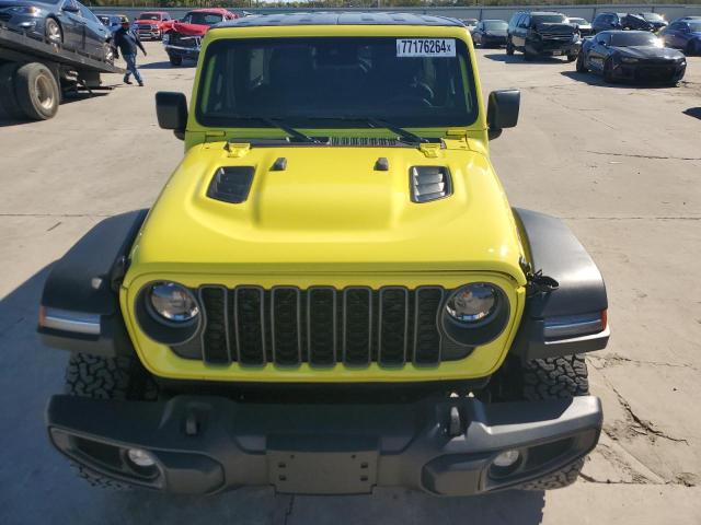 1C4PJXFN6RW150809 - 2024 JEEP WRANGLER RUBICON YELLOW photo 5