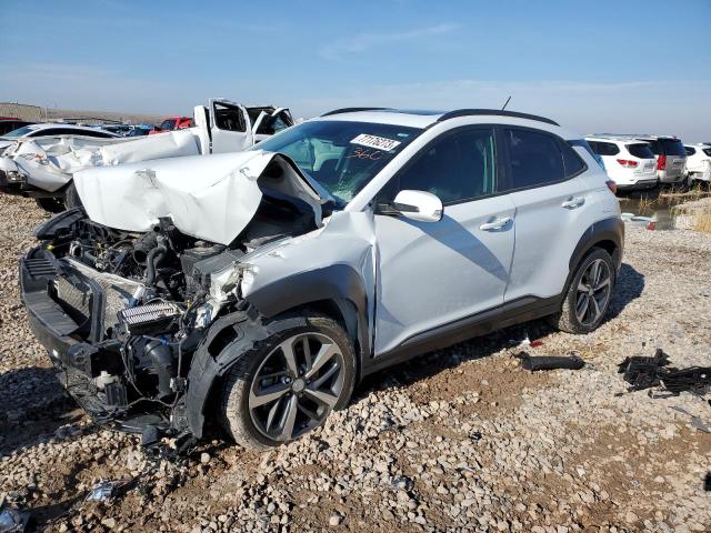 KM8K3CA59JU086796 - 2018 HYUNDAI KONA LIMITED WHITE photo 1