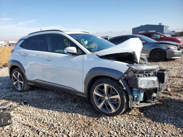 KM8K3CA59JU086796 - 2018 HYUNDAI KONA LIMITED WHITE photo 4