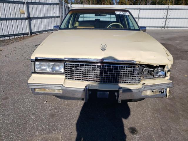 1G6CD515XJ4275834 - 1988 CADILLAC DEVILLE CREAM photo 5