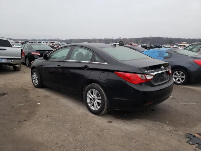 5NPEB4AC5DH795619 - 2013 HYUNDAI SONATA GLS BLACK photo 2