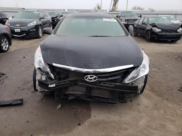 5NPEB4AC5DH795619 - 2013 HYUNDAI SONATA GLS BLACK photo 5