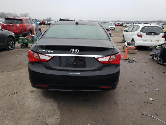 5NPEB4AC5DH795619 - 2013 HYUNDAI SONATA GLS BLACK photo 6