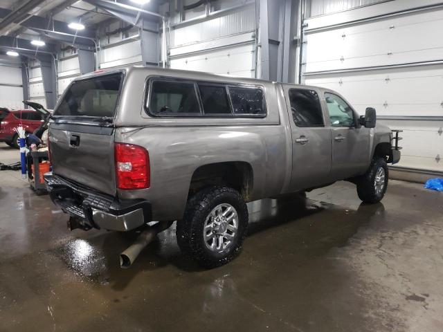 1GC1KYE89CF157863 - 2012 CHEVROLET SILVERADO K2500 HEAVY DUTY LTZ GRAY photo 3