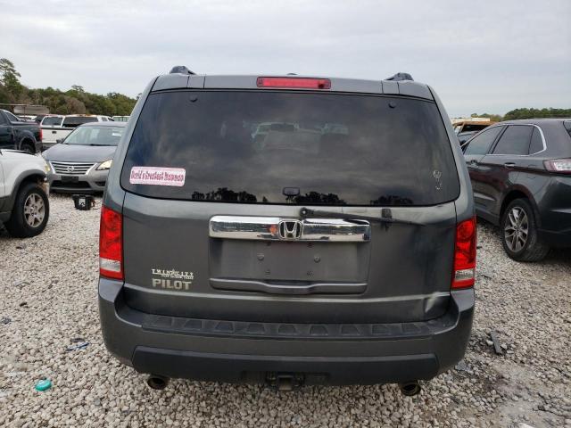 5FNYF3H63BB056059 - 2011 HONDA PILOT EXL GRAY photo 6