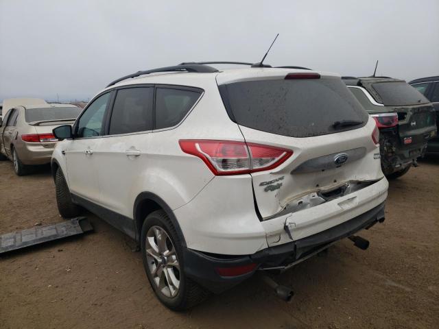 1FMCU9H95DUC24206 - 2013 FORD ESCAPE SEL WHITE photo 2