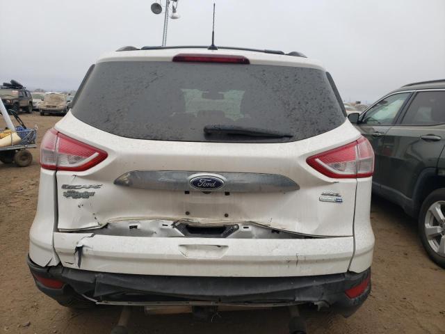 1FMCU9H95DUC24206 - 2013 FORD ESCAPE SEL WHITE photo 6