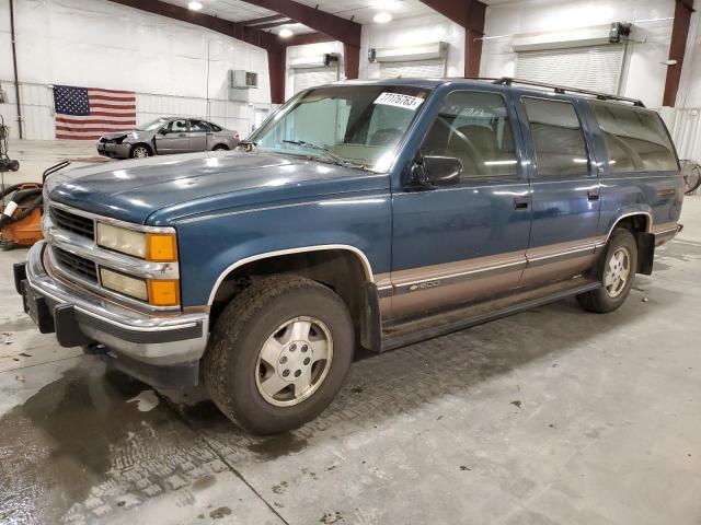 1GNFK16K6RJ358768 - 1994 CHEVROLET SUBURBAN K1500 BLUE photo 1