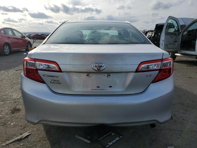 4T4BF1FK1DR319316 - 2013 TOYOTA CAMRY L SILVER photo 6