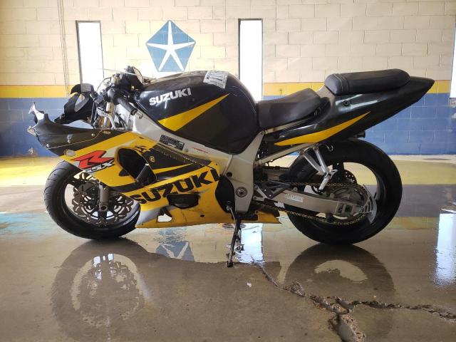 JS1GN7BA422108007 - 2002 SUZUKI GSX-R600 YELLOW photo 3