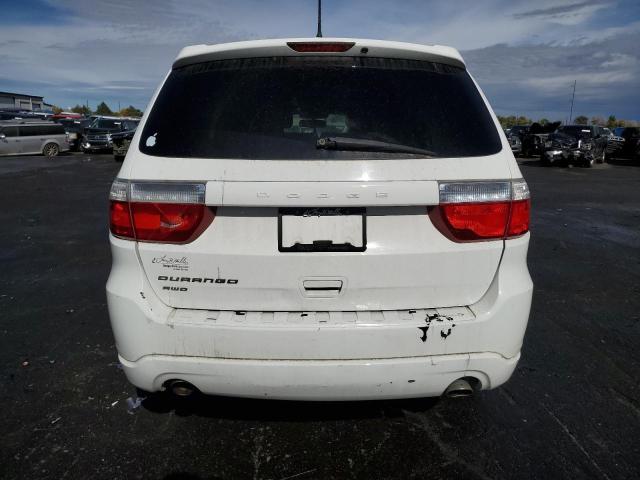 1C4RDJAG9DC575313 - 2013 DODGE DURANGO SXT WHITE photo 6