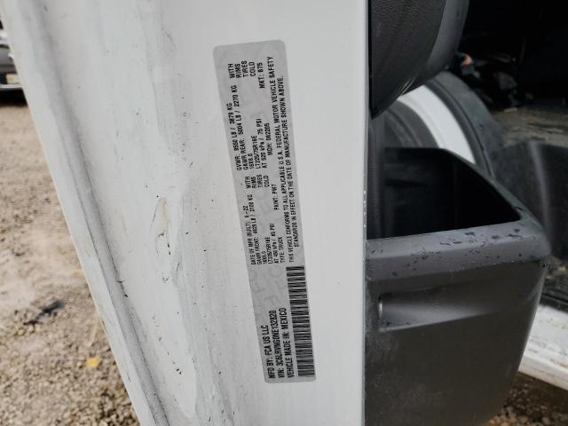 3C6LRVNG0NE132820 - 2022 RAM PROMASTER 1500 STANDARD WHITE photo 13