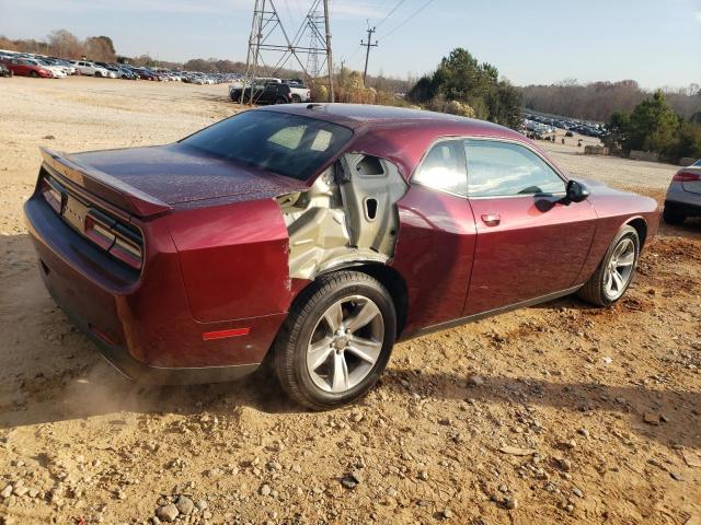 2C3CDZAGXKH563576 - 2019 DODGE CHALLENGER SXT BURGUNDY photo 3