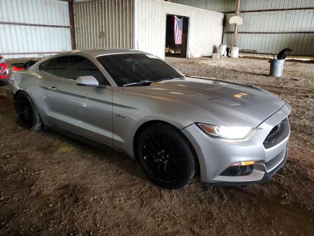 1FA6P8CF6F5399664 - 2015 FORD MUSTANG GT SILVER photo 4